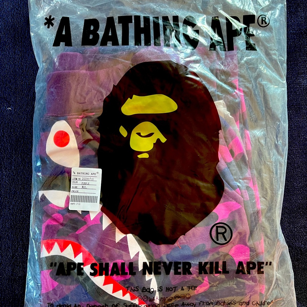 Bape Pants (Purple camo)